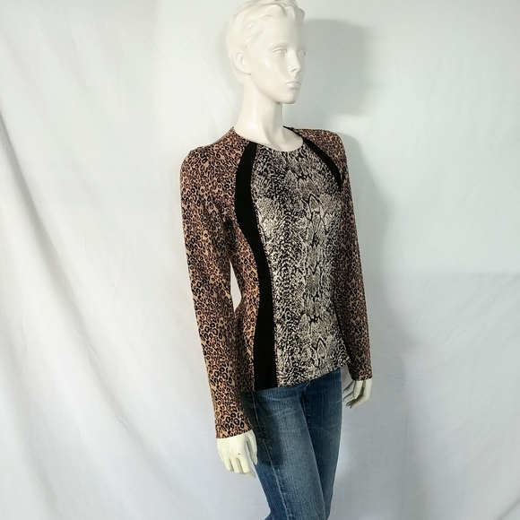 Wren Multi Animal Print Long Sleeve Top - Picture 2 of 8